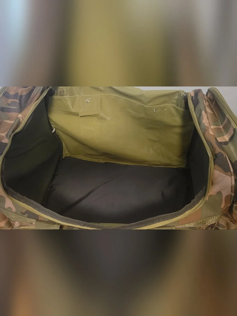 Camo Duffel - Green/Brown